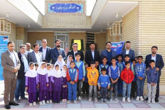 افتتاح هشتمین مدرسه بیمه پارسیان در خوزستان