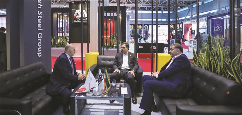 حضور فعال گروه فولاد مبارکه در ششمین نمایشگاه توانمندی‌های صادراتی ایران  