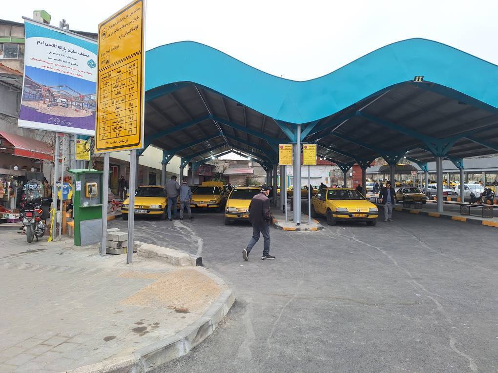 دو پایانه شهید تهرانی و شهید شیعه‌زاده در منطقه یک مسقف می‌شود