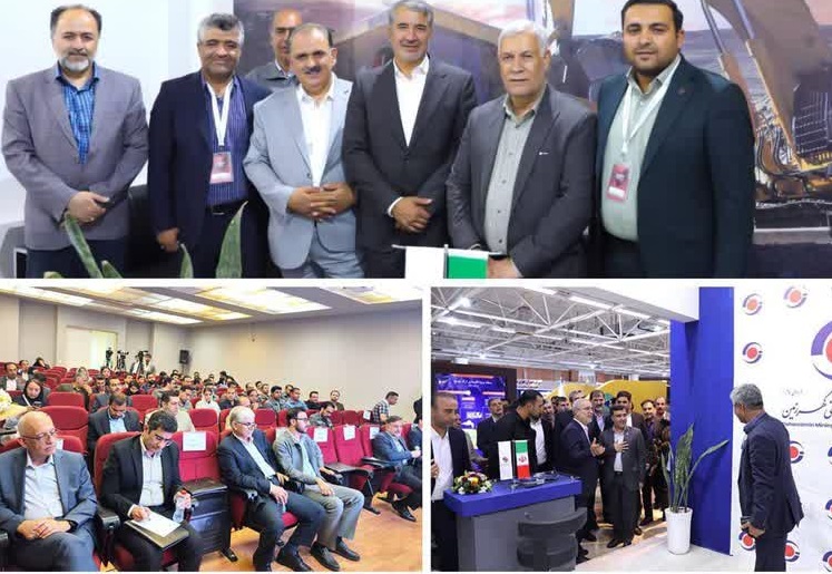 بازدید مسئولین استان کرمان از غرفه گهرزمین در نمایشگاه کرمان آیدکس 2024