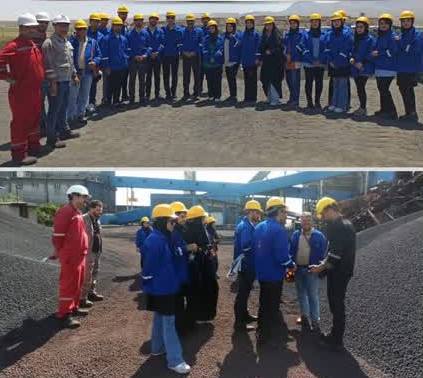 بازدید دانشجویان دانشکده صنعت و معدن شهرستان قروه از مجتمع کارخانجات صبانور