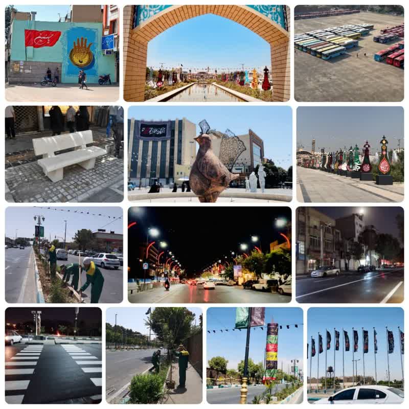 آماده باش اکیپ اجرایی منطقه20 در روز راهپیمایی اربعین