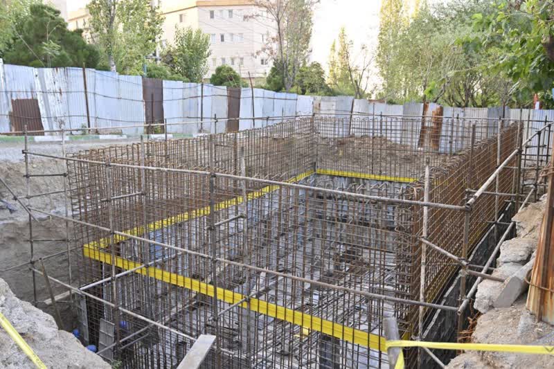 آماده سازی دو مخزن آبیاری فضاهای سبز شهری در سوهانک