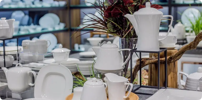 گشایش دومین نمایشگاه بین‌المللی ظروف چینی، سرامیکی، بلور و کریستال؛ از 23دی