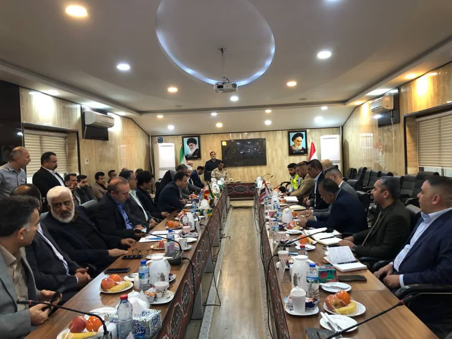 نشست مشترک تطبیق دروازه‌های مرزی ایران و عراق با موضوع شلمچه