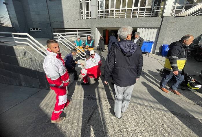 نمایش آمادگی گروه‌های دوام منطقه ۲ در مقابله با حریق