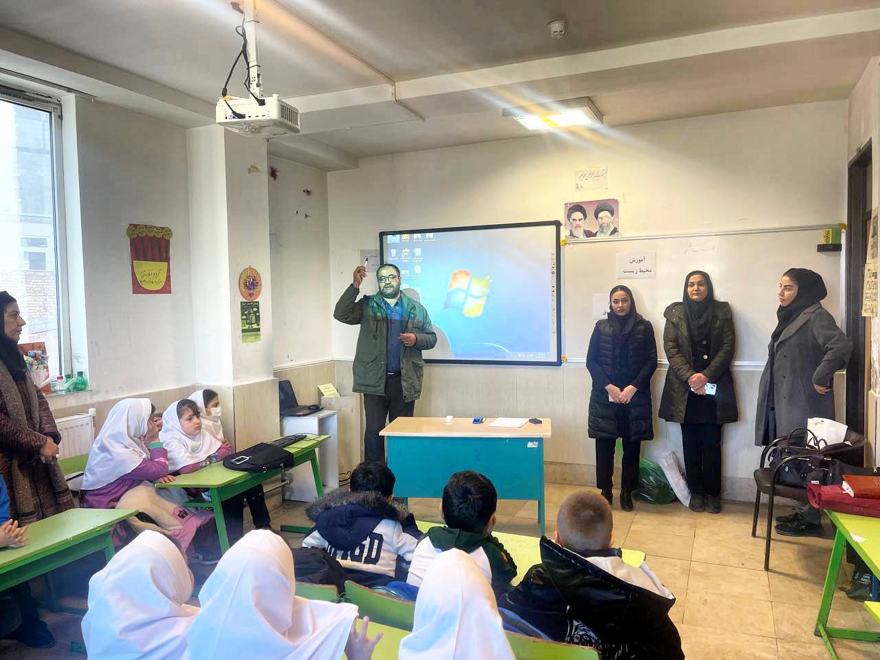 برگزاری کارگاه آموزش محیط‌زیست و مسابقه نقاشی در منطقه آزاد ماکو