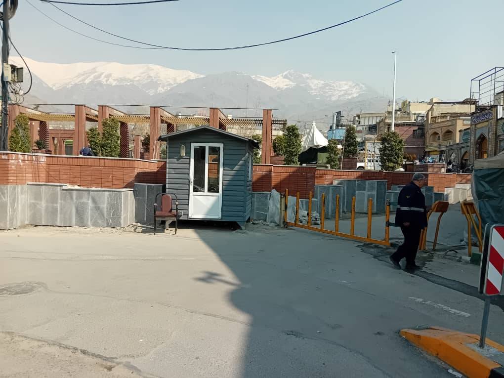 فضاسازی یکپارچه میدانگاه تجریش برای زائران و گردشگران نوروزی