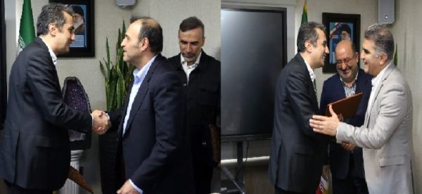 برگزاری مراسم ”معارفه مدیران عامل “شرکت ملی فولاد“ و ”تهیه و تولید مواد معدنی“
