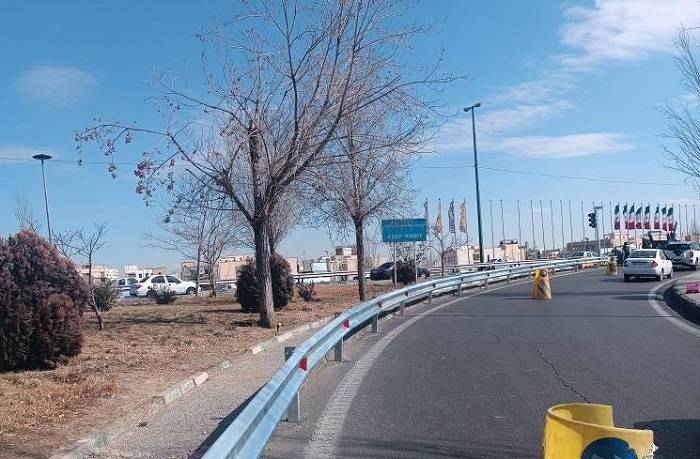 دسترسی بزرگراه شیخ فضل اله به یادگار امام (ره) ایمن شد