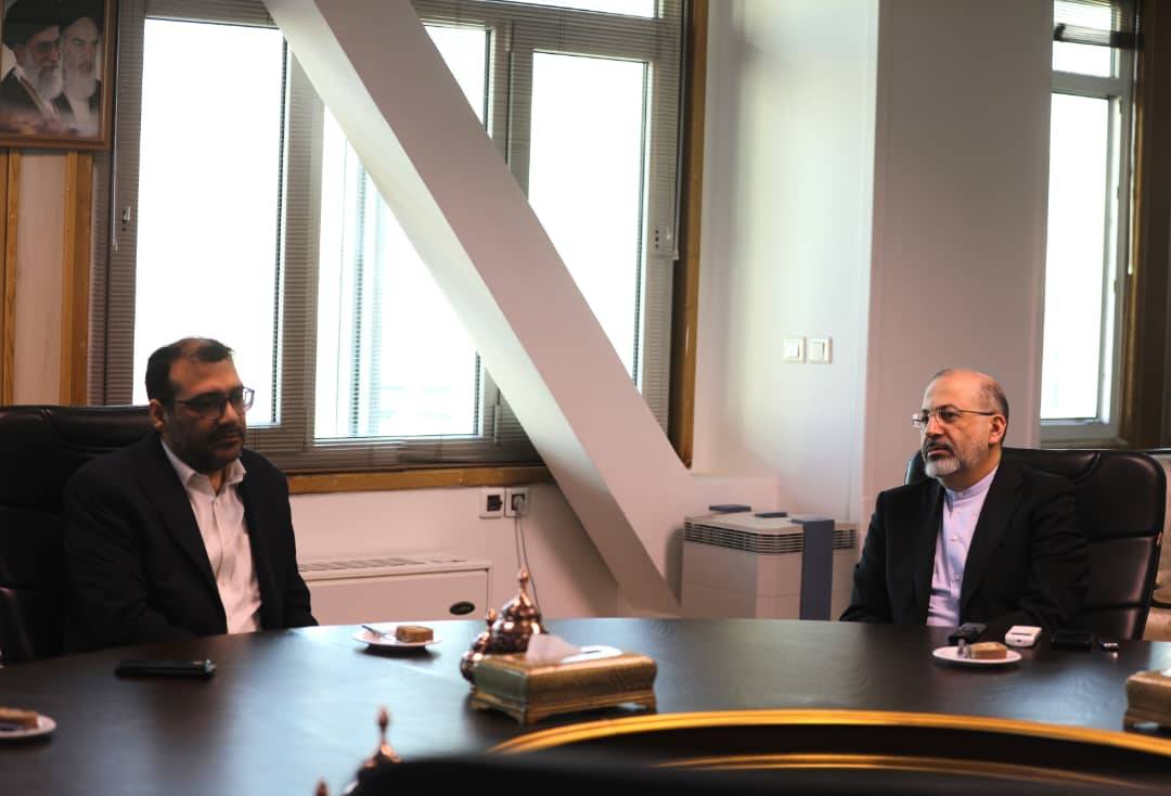 دیدار مدیرعامل اموال تملیکی با رئیس دیوان محاسبات
