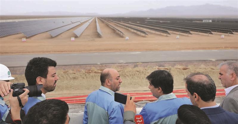 ۱۲۰ مگاوات برق خورشیدی فولاد مبارکه به‌زودی وارد مدار می‌شود