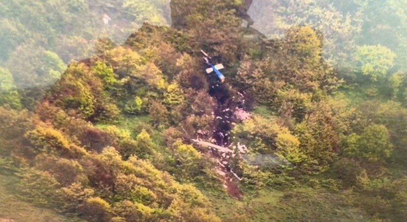 شهادت آیت اله رییسی در سانحه سقوط بالگرد