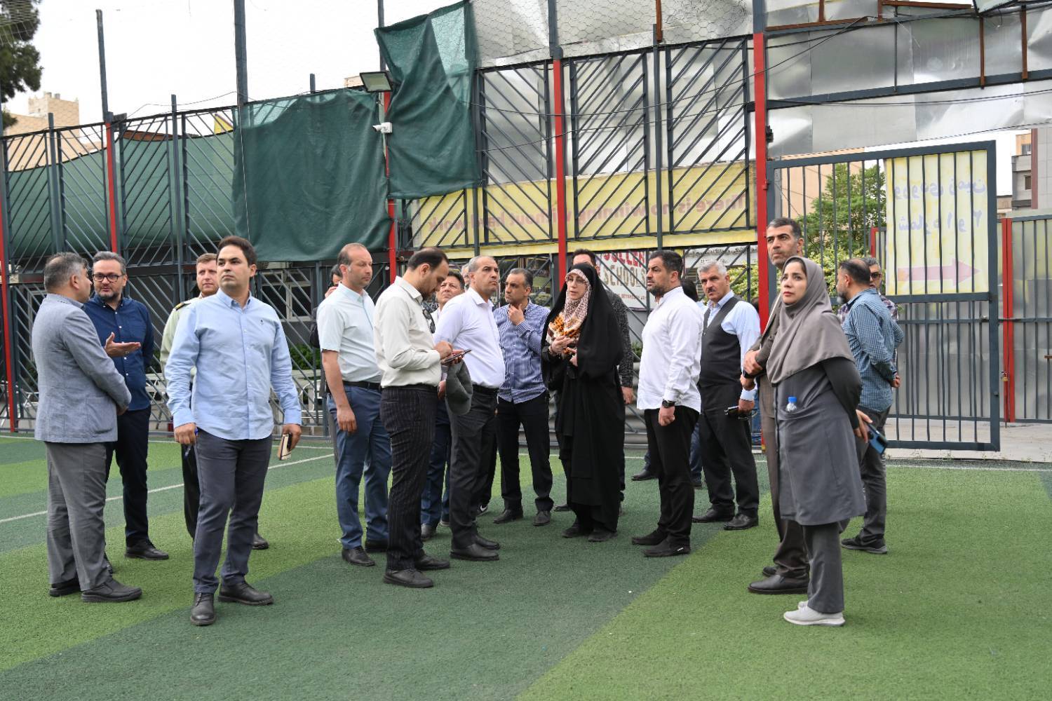 اجرای فضاسازی سبز و بصری در بلوار قیطریه، محور شاخص منطقه یک تهران