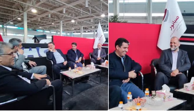 بازدید نمایندگان مجلس از غرفه شرکت صبانور در نمایشگاه اکسپو ۲۰۲۵