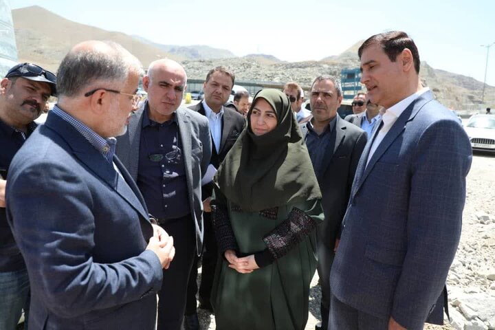 بازدید رئیس سازمان حفاظت محیط زیست کشور از پروژه آزادراه شهید سلیمانی