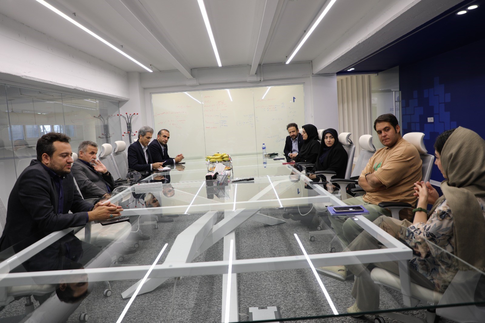 دیدار مدیرعامل منطقه آزاد انزلی با رئیس پارک علم‌وفناوری دانشگاه تهران