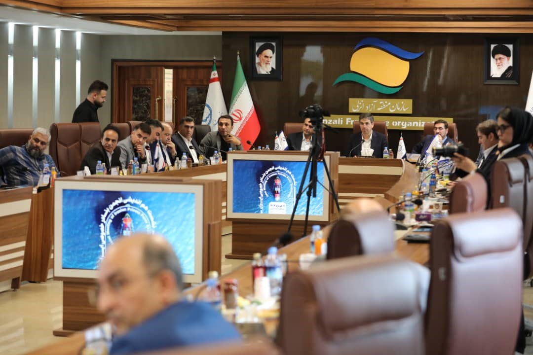 نشست اعضای انجمن بنادر خصوصی ایران در بندر کاسپین