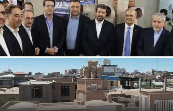 تفاهم‌نامه همکاری بین بادگیر چپقی سیرجان و آرامگاه بوعلی سینا همدان امضا شد