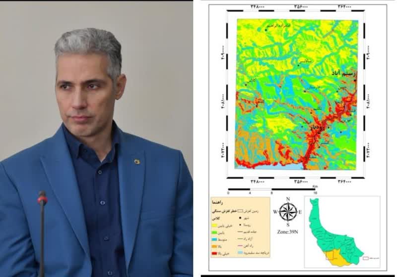 تهیه نقشه پهنه‌بندی زمین‌لغزش در مناطق پرخطر محدوده رودبار-منجیل
