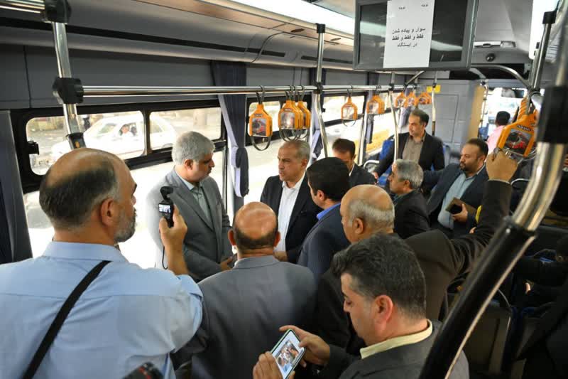 کاهش زمان انتظار در چهار خط اصلی منطقه یک با ورود ۲۰ اتوبوس جدید