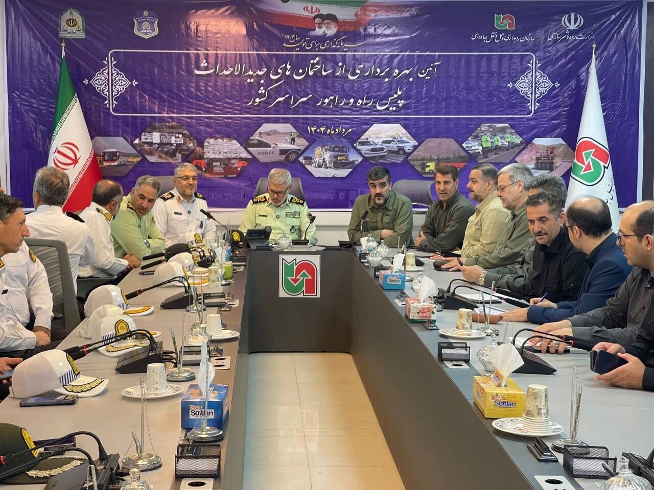 افتتاح همزمان ۱۰ پاسگاه و قرارگاه پلیس راه در ۹ استان کشور