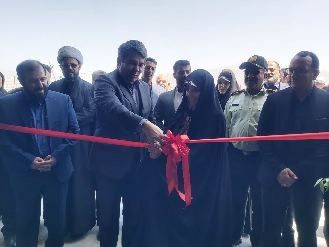 خط تولید ماشین‌آلات سنگین صنعتی در زرند افتتاح شد