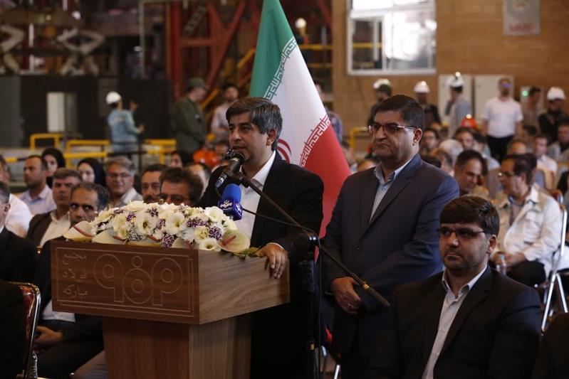 ۶.۸ میلیارد یورو سرمایه‌گذاری گروه فولاد مبارکه در کشور