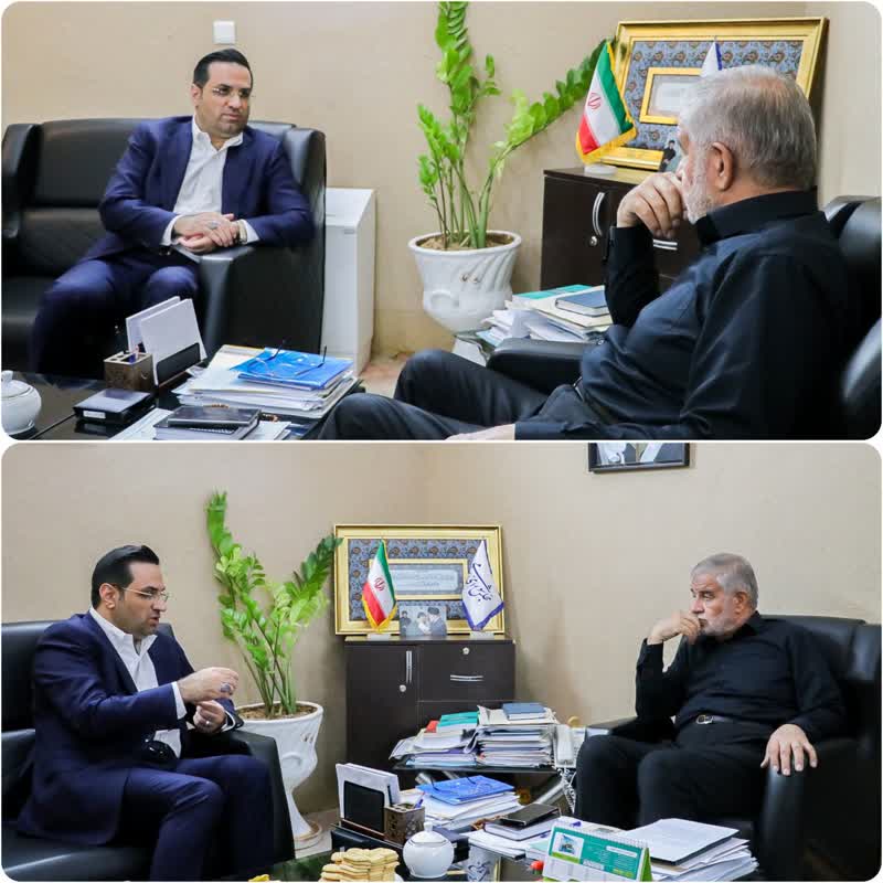 تشریح طرح‌های پایدار فولاد آلیاژی ایران در دیدار مدیرعامل فولاژ با نماینده مردم یزد