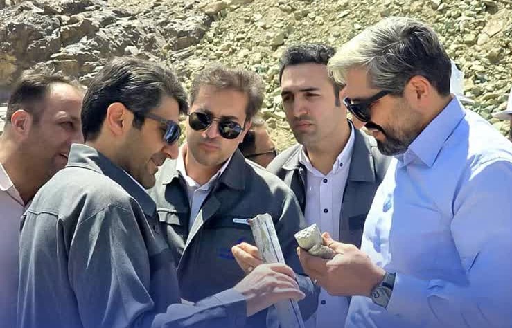 بازدید مدیرعامل گهرزمین از معدن مس زاهدان