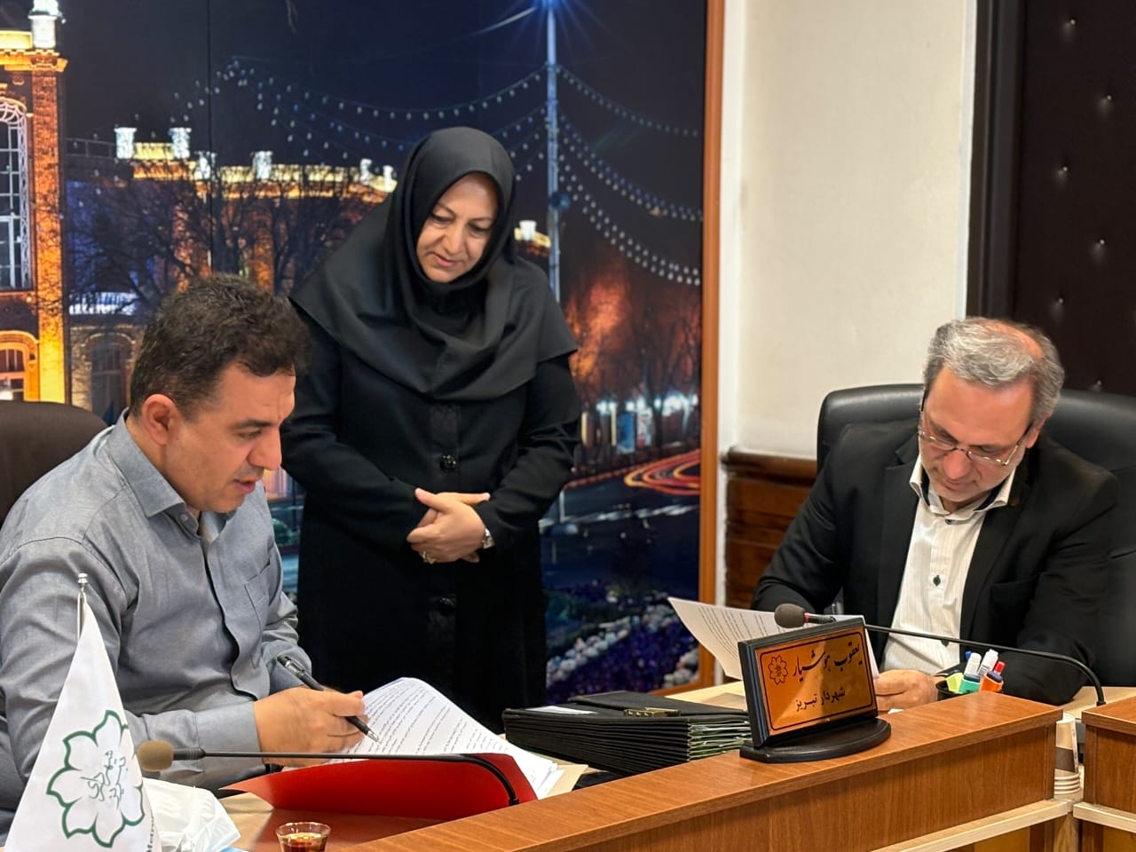 انعقاد قرارداد ساخت دستگاه کمپوست ترنر با شرکت ماشین‌سازی تبریز