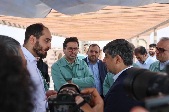 بازدید مدیرعامل گروه فولاد مبارکه از اسکله هیمکو