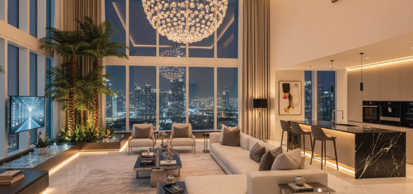 سرمایه گذاری پر سود با خرید پنت هاوس در دبی