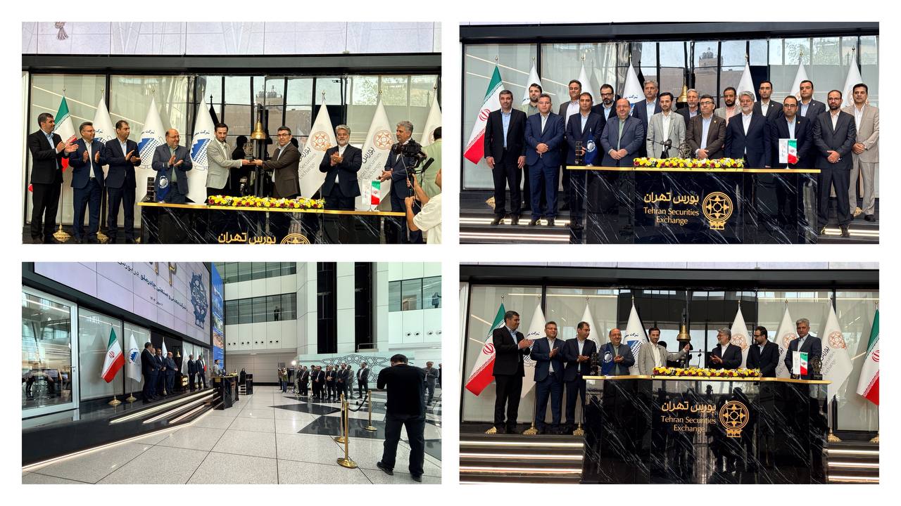 نواختن زنگ آغاز به کار بورس توسط مدیرعامل چادرملو در 22 سالگی کچاد