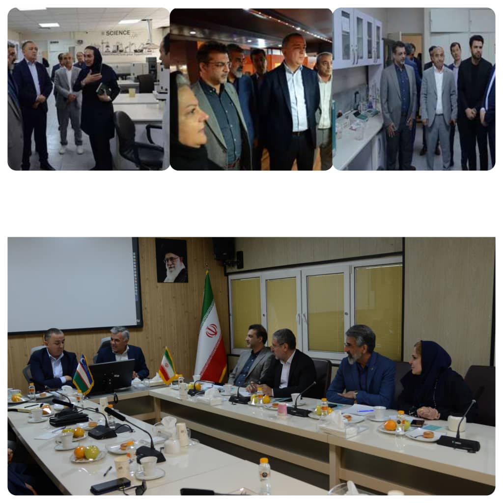 حضور هیات معدنی و زمین‌شناسی ازبکستان در سازمان زمین‌شناسی