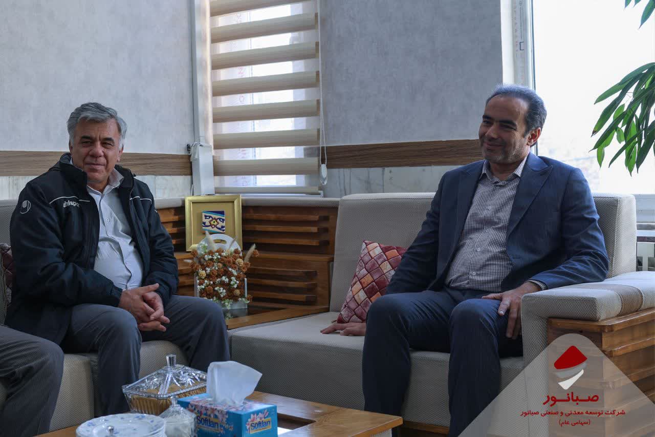 دیدار مدیرعامل صبانور با فرماندار بیجار