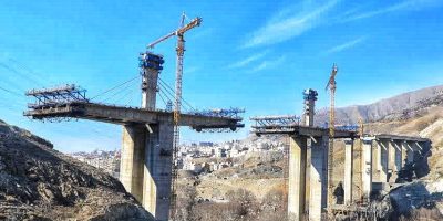 پل آزادراه شمالی کرج تا پایان سال به بهره‌برداری می‌رسد