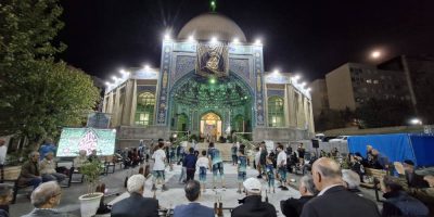 احیای فرهنگ جوانمردی در صحن امامزاده صالح (ع) فرحزاد