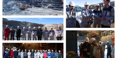 بازدید مدیرعامل صبانور از معادن و کارخانجات بیجار