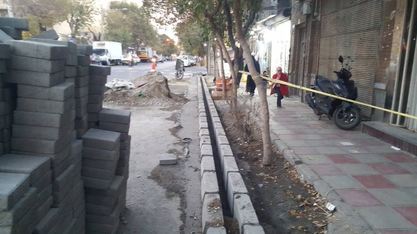 محور سعیدی منطقه۱۴ زیر تیغ نوسازی و ساماندهی