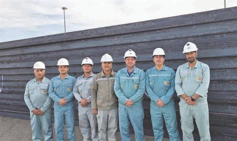 رکورد تعداد تختال بازرسی و شُره‌زدایی شده در یک ماه در فولاد مبارکه شکسته شد