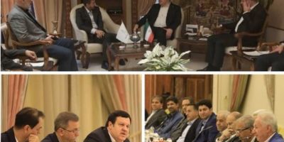 جلسات مدیرعامل بانک ملت با استاندار و فعالان اقتصادی استان اصفهان