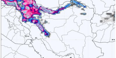 ورود سامانه بارشی جدید به کشور از دوشنبه 10 آذر