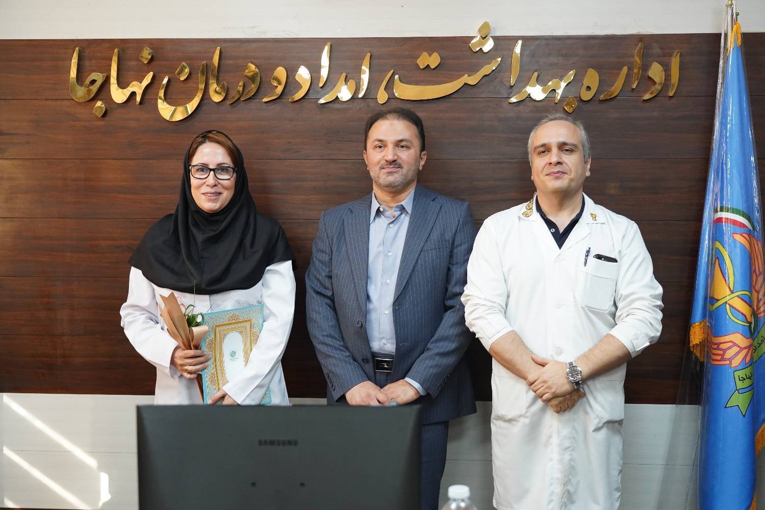 تجلیل از فرشتگان سفیدپوش منطقه ۱۴ 