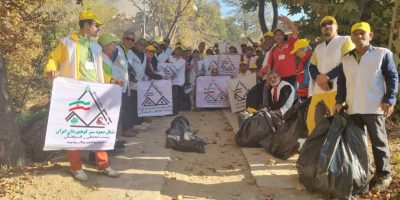 پاکسازی اکو پارک فرحزاد سرفصل اقدام عملی دوستداران محیط زیست