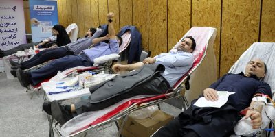 مشارکت گسترده کارکنان بانک رفاه کارگران در اهدای خون