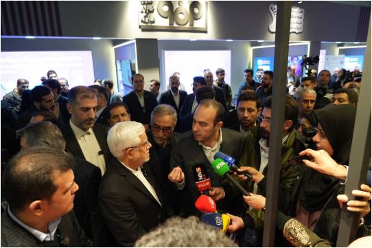 بازدید معاون اول رییس جمهور از غرفه ایمپاسکو در نمایشگاه تستا