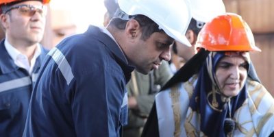 بازدید مشاور رئیس‌جمهور از شرکت صبا فولاد خلیج فارس