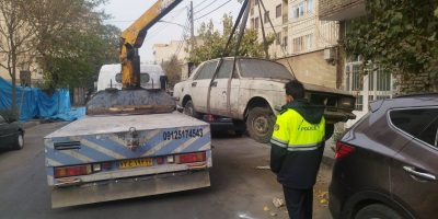 اجرای طرح جمع‌آوری خودروهای فرسوده در منطقه ۱۴