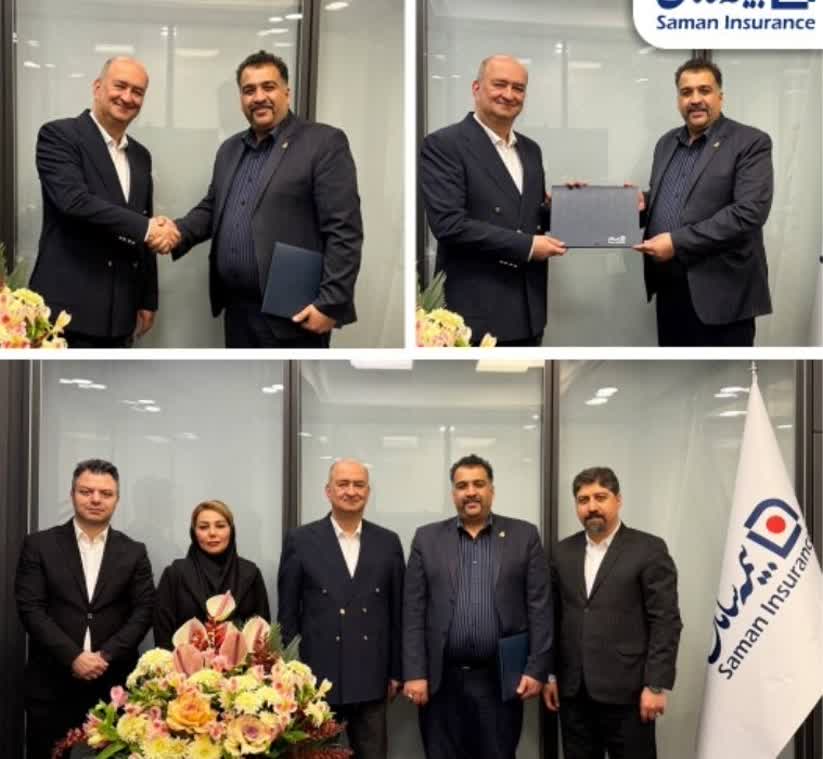 تعهد عملی بیمه سامان در حادثه آتش‌سوزی بندر شهید رجایی